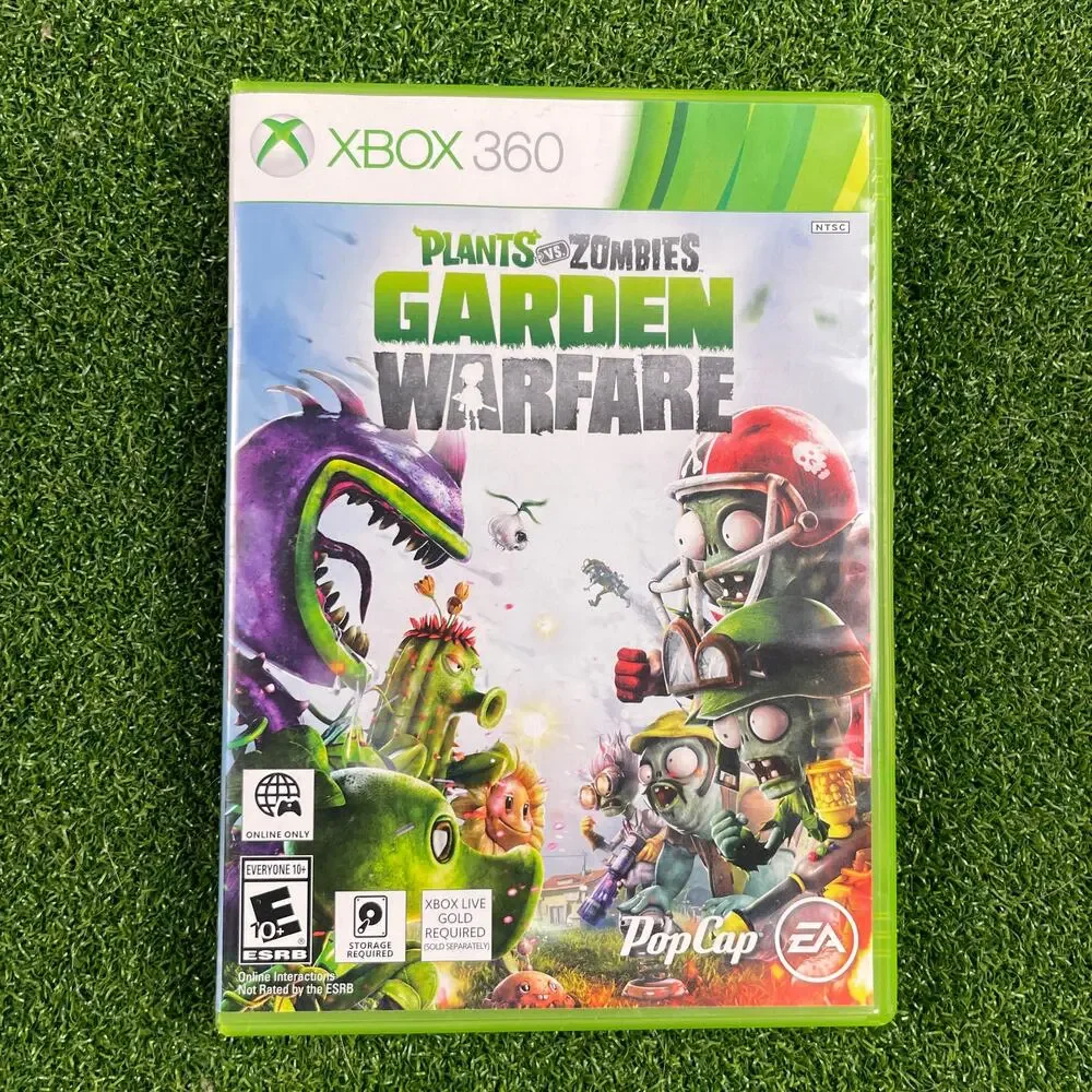Plants vs. Zombies Garden Warfare (Microsoft Xbox 360) No Manual